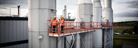 Ontras-Sayda-Luftaufnahmen-0276 | Unternehmensfotografie Leipzig | Industrieanlage aus der Luft