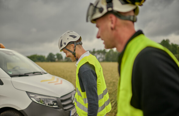 VNG-GDMcom-Glasfaser-Ausbau-0875 | Industriefotografie Sachsen – Mitarbeiterportrait im Glasfaserausbau