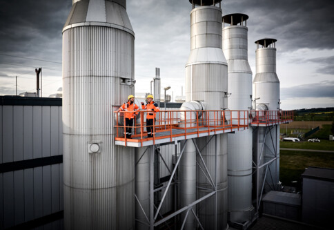 Ontras-Sayda-Luftaufnahmen-0276 | Unternehmensfotografie Leipzig | Industrieanlage aus der Luft